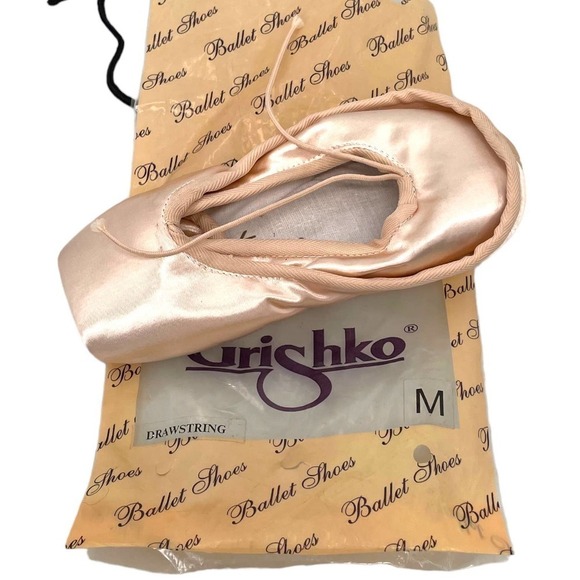 Grishko Elite European Pink Medium Shank Ballet Pointe Shoes 2.0 2X MS - Picture 3 of 7